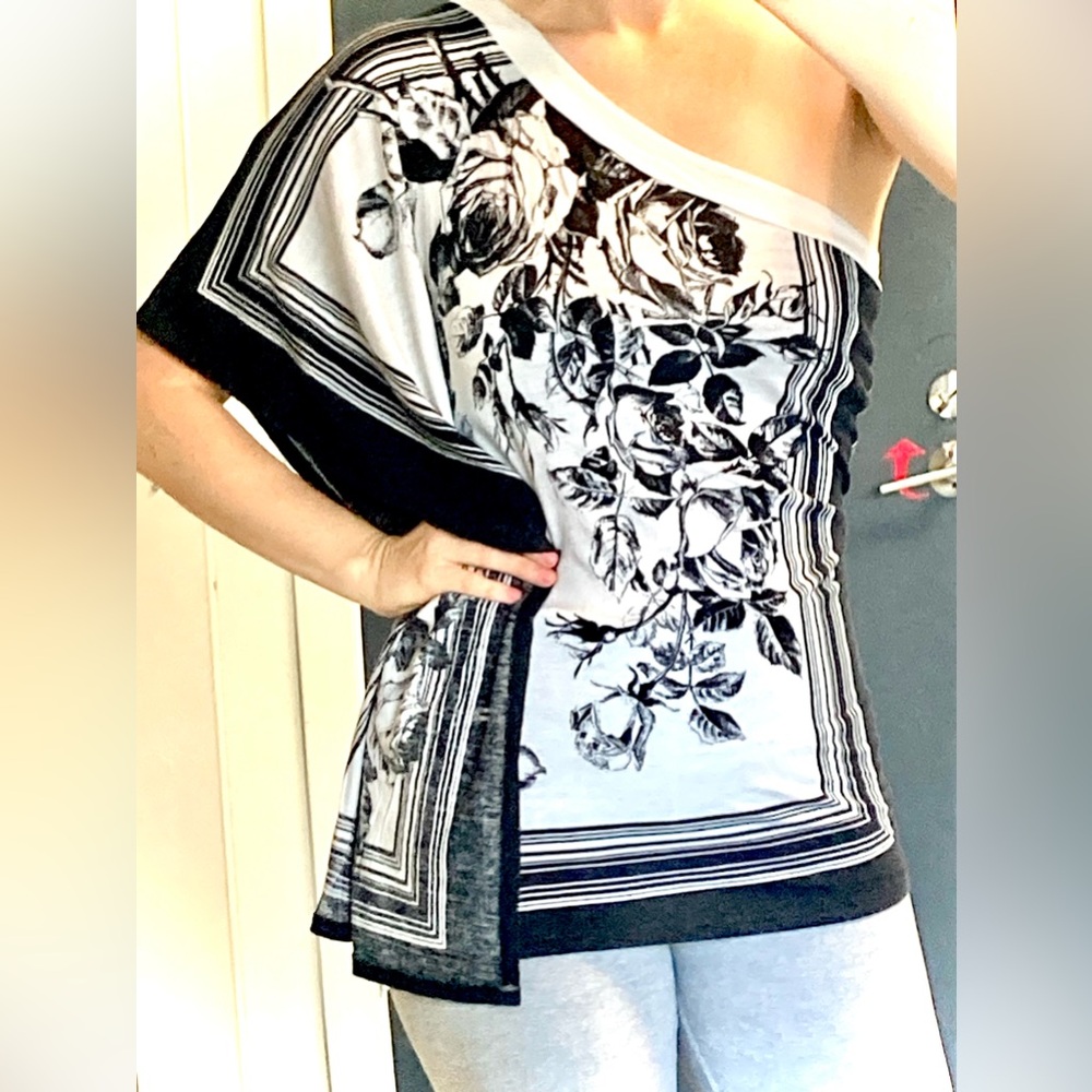 Asymmetrical Drape Top